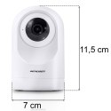 Kamera IP obrotowa 5MP niania elektroniczna Berdsen BD-941 biała