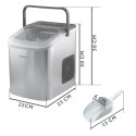 Kostkarka do lodu 1.1L/12kg Berdsen BD-420 srebrna