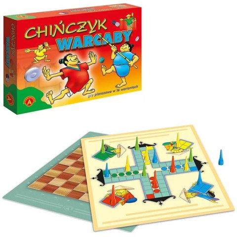 Alexander Gra planszowa 2w1 Chińczyk - Warcaby GR0879