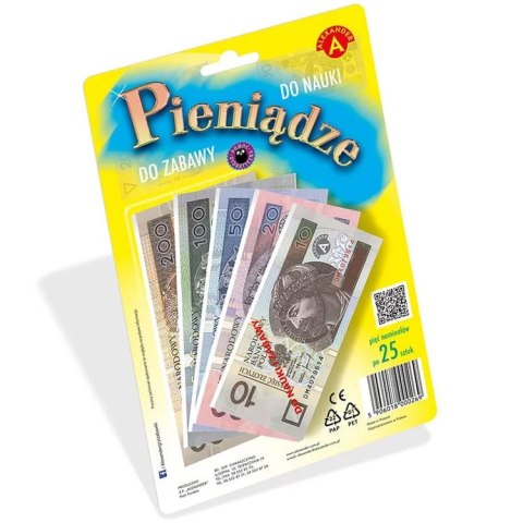 Alexander Zabawkowe pieniądze - papierowe banknoty x125 szt. GR0877
