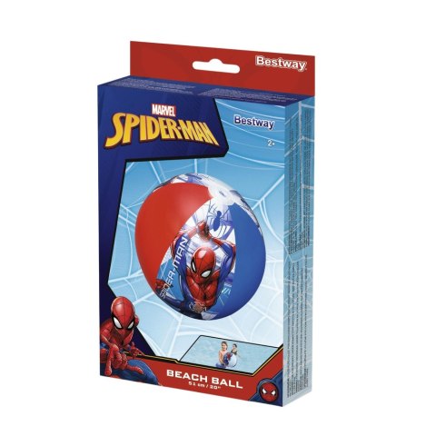 Dmuchana Piłka Plażowa Spider-Man 51cm Bestway 98002