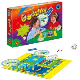 Alexander Gra edukacyjna Poznajemy godziny ZEGAR GR0887