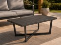 Meble Ogrodowe Aluminiowe Sofa + Dwa Fotele + Stolik