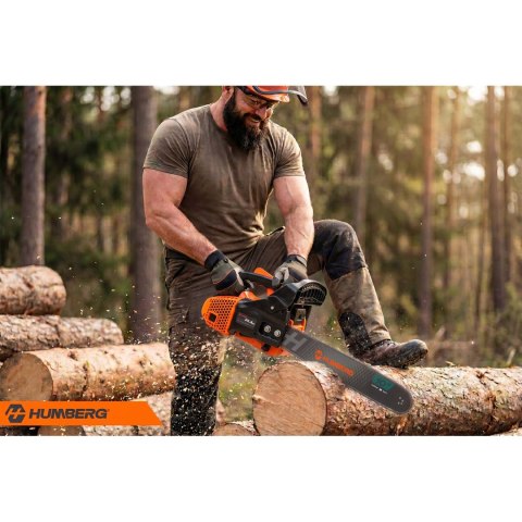 Piła spalinowa łańcuchowa pilarka do drewna 10" Humberg HM-663