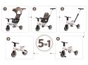 Rowerek dziecięcy trójkołowy Tiny Bike rośnie z dzieckiem 5w1 SP0879
