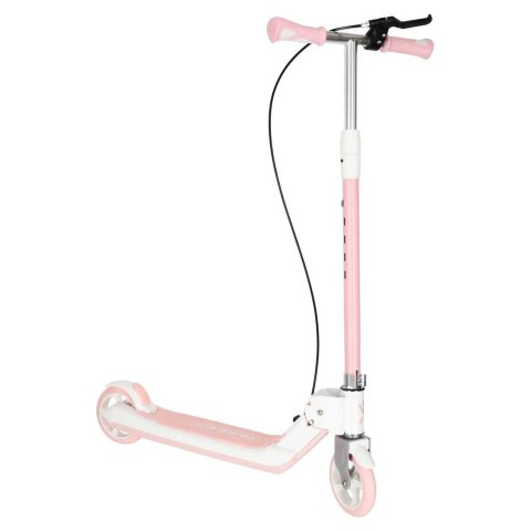 Hulajnoga dla dzieci TRIKE FIX dwukołowa LED składana podwójne hamulce różowa