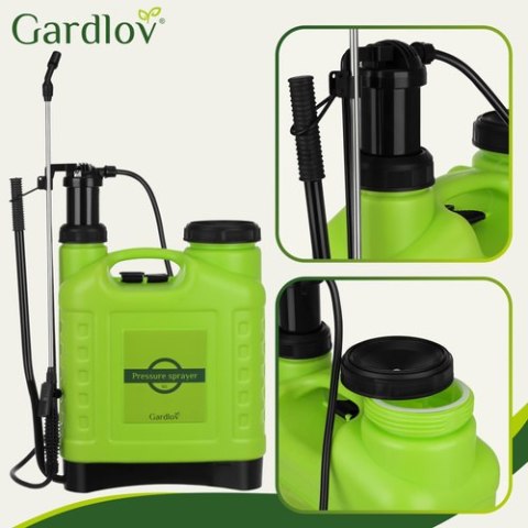 Opryskiwacz ciśnieniowy ręczny 16L Gardlov 25569