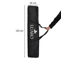 Pawilon ogrodowy LUARO namiot imprezowy handlowy altana 3x3m czarny