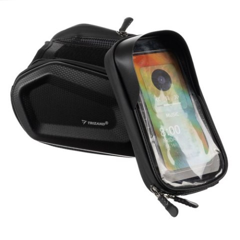 Sakwa rowerowa z etui na telefon Trizand 25378