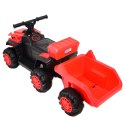 Pierwszy quad na akumulator, jeździk z przyczepą, wolne koło/YW1009