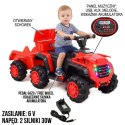 Pierwszy quad na akumulator, jeździk z przyczepą, wolne koło/YW1009