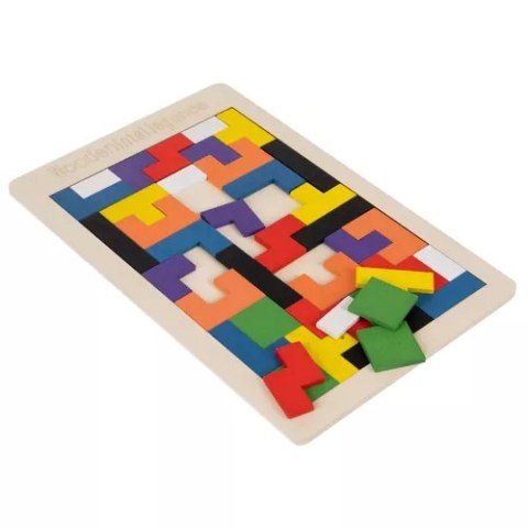 Układanka drewniana- puzzle/ tetris Kruzzel 22667