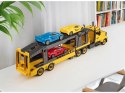 Ciężarówka do rozkręcania i skręcania Laweta Transporter + Samochody Auta