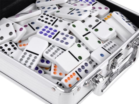 Domino gra Mexican Train metalowy kuferek GR0630