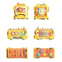 BABY Interaktywny Autobus Edukacyjny 6w1 Młoteczek Cymbałki +18 m