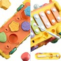 BABY Interaktywny Autobus Edukacyjny 6w1 Młoteczek Cymbałki +18 m