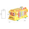 BABY Interaktywny Autobus Edukacyjny 6w1 Młoteczek Cymbałki +18 m