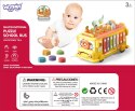 BABY Interaktywny Autobus Edukacyjny 6w1 Młoteczek Cymbałki +18 m