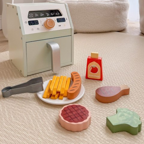  Drewniany Air Fryer Frytkownica Beztłuszczowa