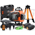 Laser krzyżowy w walizce + akcesoria Humberg HM-175