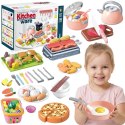 WOOPIE Zestaw Akcesoriów Kuchennych Zabawka do Gotowania 108 el