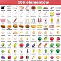 WOOPIE Zestaw Akcesoriów Kuchennych Zabawka do Gotowania 108 el
