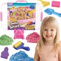 WOOPIE Zestaw Piasek Kinetyczny SAND SPIRIT Zamek 24 el.
