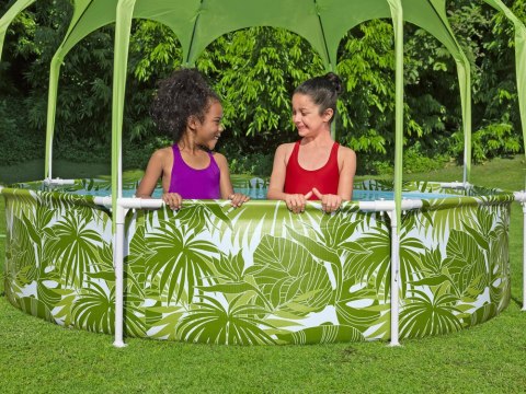 Bestway basen stelażowy 244x51 cm z daszkiem 56432