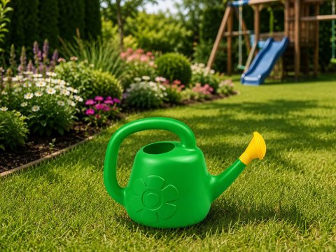 Kolorowa konewka plastikowa dla dzieci dla małego ogrodnika ZA6667