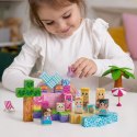WOOPIE Klocki Magnetyczne Sześciany Magnesy 86el 3D Edukacyjne Układanka Zestaw Montessori dla Dzieci 3+