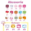 Woopie Klocki Magnetyczne Kostki 48 el Montessori Edukacyjna Układanka 3D