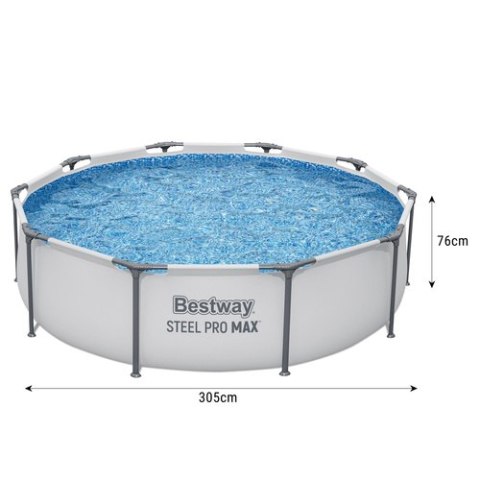 Basen stelażowy 305x76cm - BESTWAY 56406