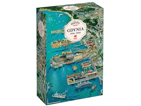 CzuCzu Puzzlove Puzzle Gdynia 150 elementów ZA6691