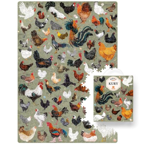 CzuCzu Puzzlove Puzzle Kury 1000 elementów ZA6673