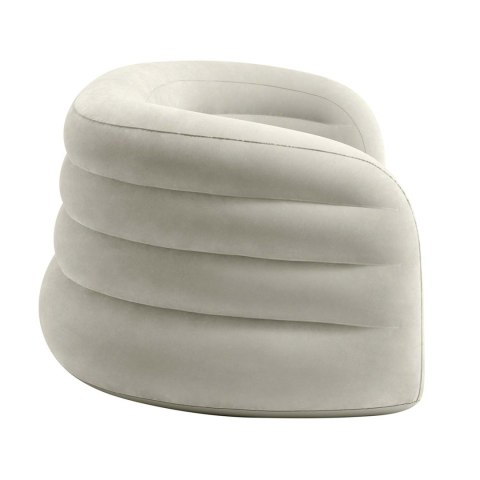 Sofa dmuchana welurowa łóżko materac 229x109x81 cm Intex 66571