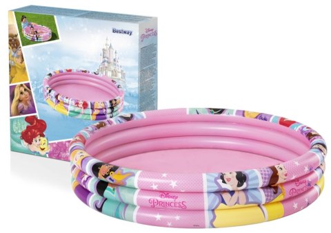 Dmuchany Basen Dla Dzieci Księżniczki DIsney 122 x 25 cm Bestway 91047