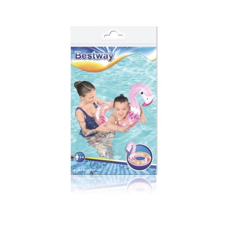 Koło Do Pływania Dla Dzieci Flaming 61cm x 61cm Bestway 36306