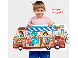 CzuCzu Moto Puzzle Kamper Edukacyjne Puzzle dla Dzieci 45 el. Za6686