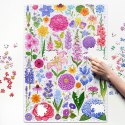 CzuCzu Puzzlove Puzzle Kwiaty ogrodowe 1000 elementów ZA6689