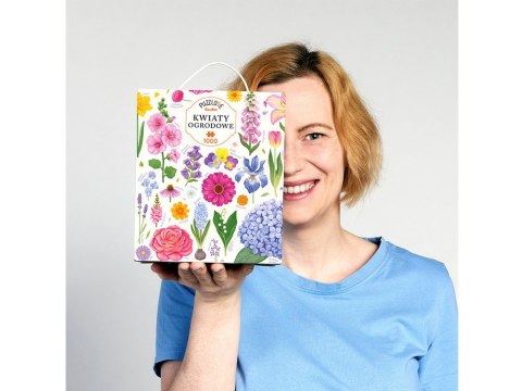 CzuCzu Puzzlove Puzzle Kwiaty ogrodowe 1000 elementów ZA6689