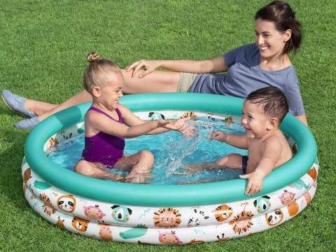 Bestway Dmuchany basen brodzik dla dzieci Z SAFARI 122cm 51226