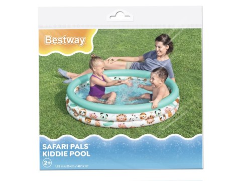 Bestway Dmuchany basen brodzik dla dzieci Z SAFARI 122cm 51226