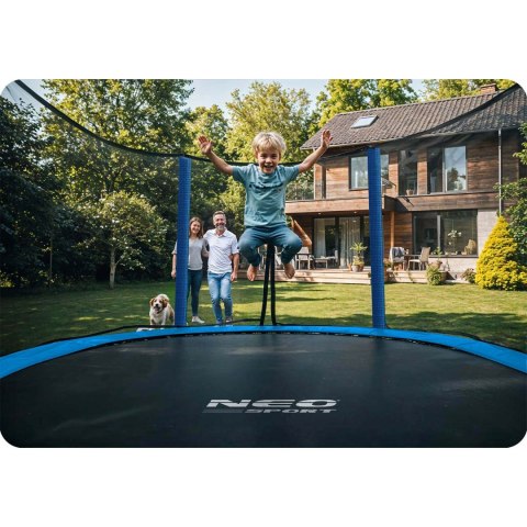 Trampolina ogrodowa 6ft/183cm z siatką zewnętrzną i drabinką Neo- 