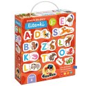 CzuCzu Puzzle do pary Literki alfabet zwierzęta - edukacyjne 24 pary ZA6692