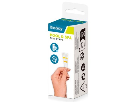 Bestway tester paski pH, zasadowość wody Cl 58142