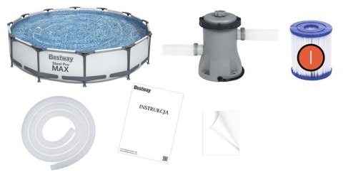 Bestway Basen STELAŻOWY 6,473L 366x76cm 8w1 56416