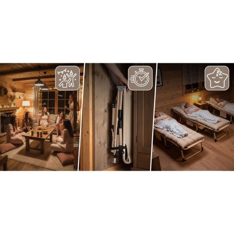 Łóżko turystyczne składane leżak ogrodowy ChillWell Dream Sofotel