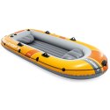 Ponton wędkarski Challenger 3os 320kg 295x137x43 cm pompka wiosła INTEX 66313