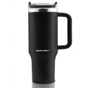 Termos próżniowy kubek z zestawem słomek 1180 ml Berdsen czarny