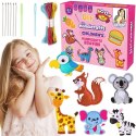 WOOPIE Zestaw do Szycia dla Dzieci Woopie Breloczki DIY Filc